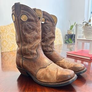 Vintage Boulet Cowboy Boots Men’s Size 10 3E Made In Canada 🇨🇦 Genuine Leather